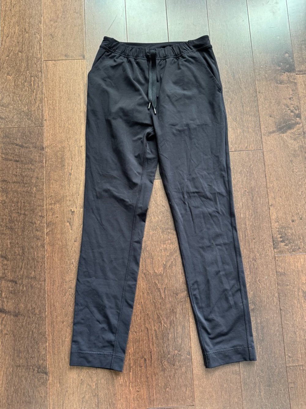 lululemon athletica Black Slim Drawcord Joggers